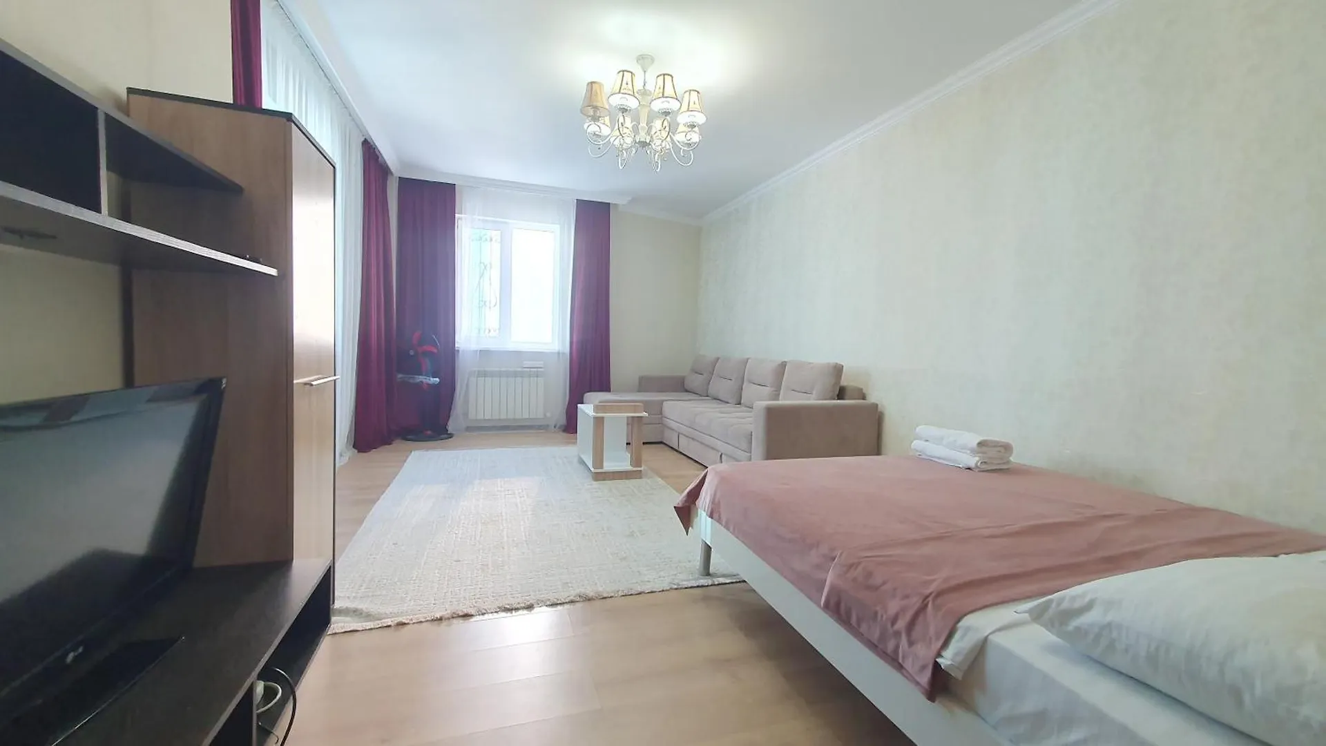 Apartment 19 2Х Комн С 2 Мя Кроватями И Раскладной Диван,2 Санузла 1- 6 Человек,Возле Байтерека Nur-Sultan